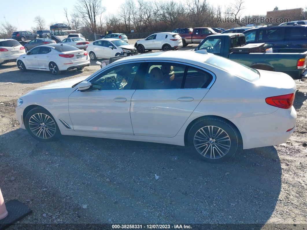 2020 Bmw 5 Series 540i Xdrive White vin: WBAJS3C07LWW60983