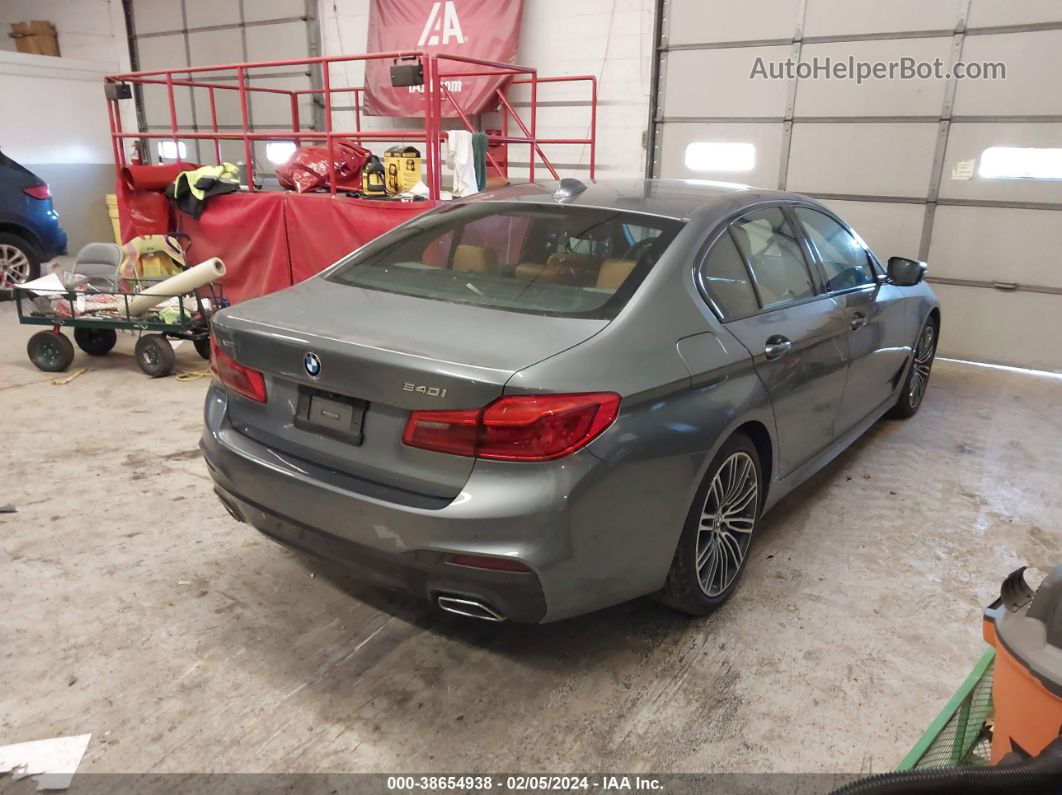 2020 Bmw 540i Xdrive Gray vin: WBAJS3C07LWW67268