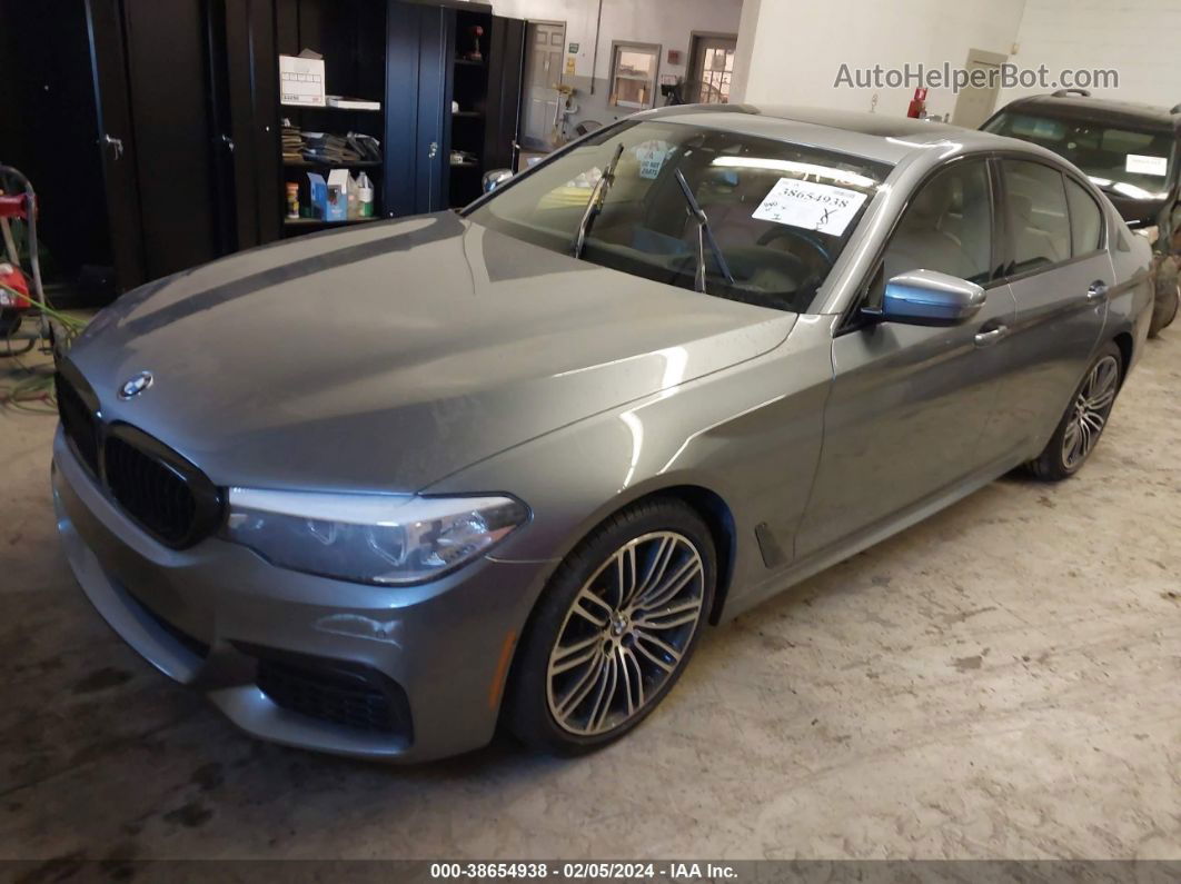 2020 Bmw 540i Xdrive Gray vin: WBAJS3C07LWW67268