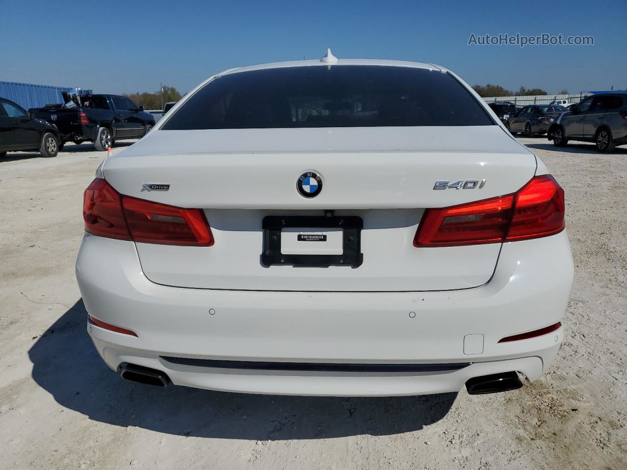 2020 Bmw 540 Xi White vin: WBAJS3C08LWW67456