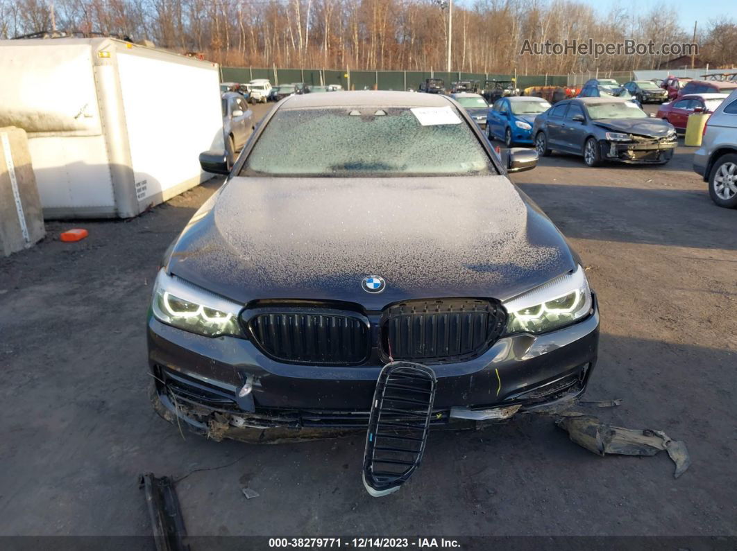 2020 Bmw 5 Series 540i Xdrive Gray vin: WBAJS3C08LWW78019