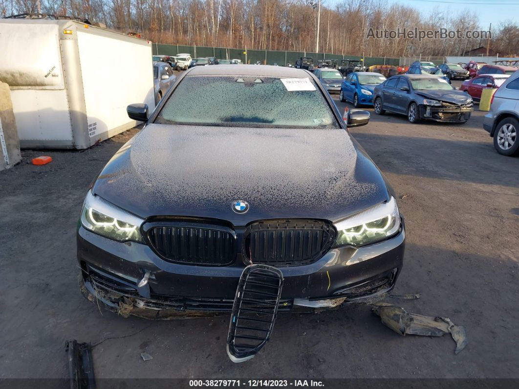 2020 Bmw 5 Series 540i Xdrive Gray vin: WBAJS3C08LWW78019