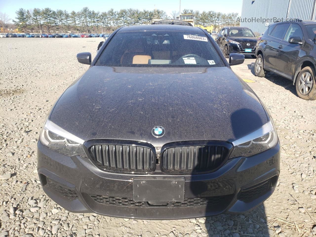 2020 Bmw 540 Xi Черный vin: WBAJS3C0XLCD71245