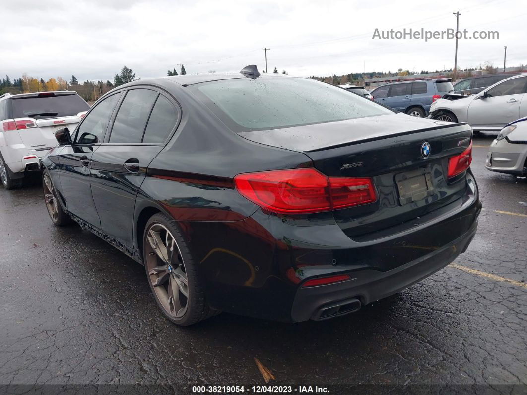 2020 Bmw 5 Series M550i Xdrive Черный vin: WBAJS7C0XLCE21102