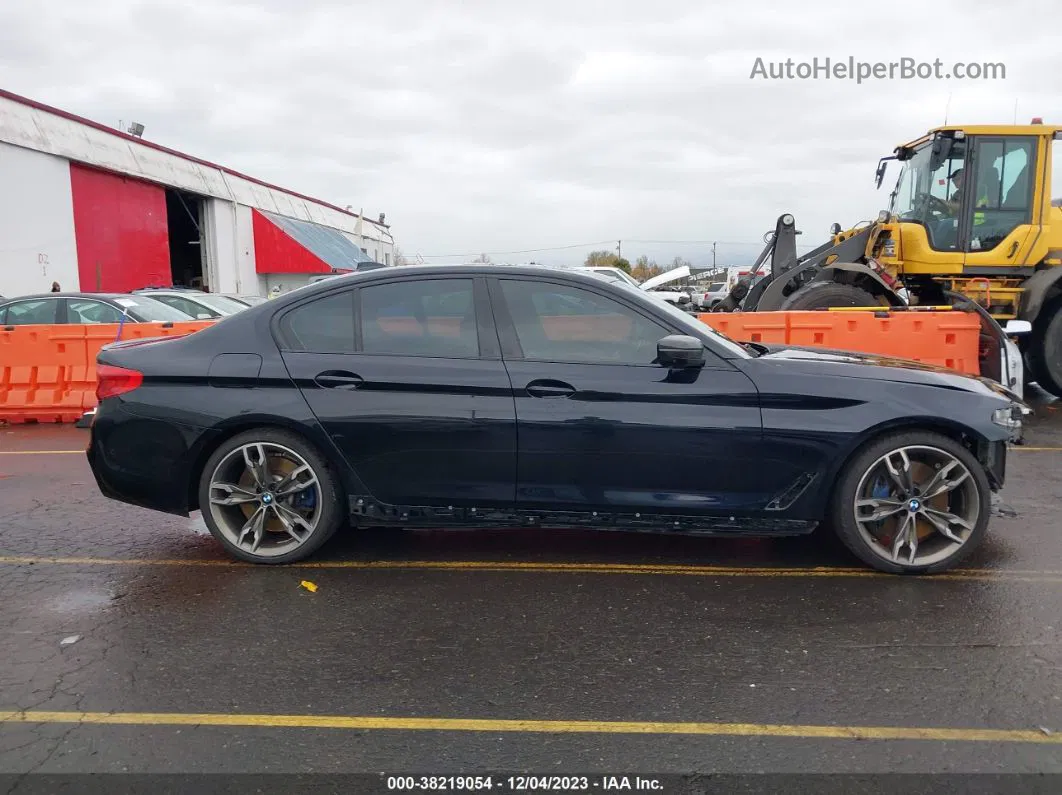 2020 Bmw 5 Series M550i Xdrive Черный vin: WBAJS7C0XLCE21102