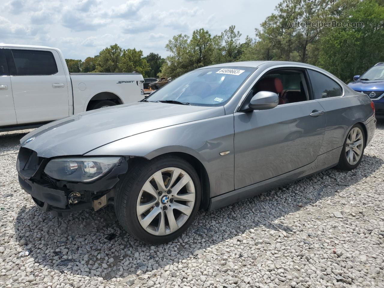 2012 Bmw 328 I Gray vin: WBAKE3C50CE770738