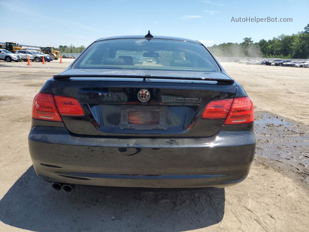 2011 Bmw 328 I Black vin: WBAKE3C51BE441450