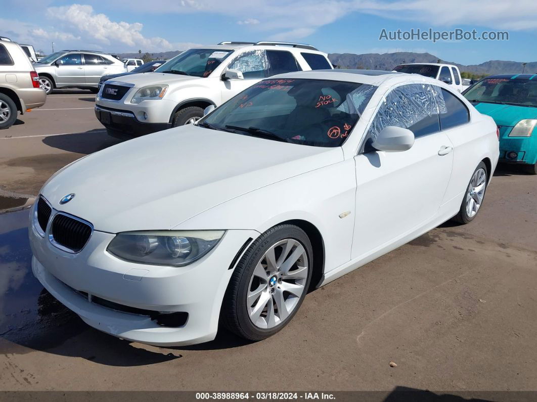 2012 Bmw 328i   White vin: WBAKE3C51CE770361