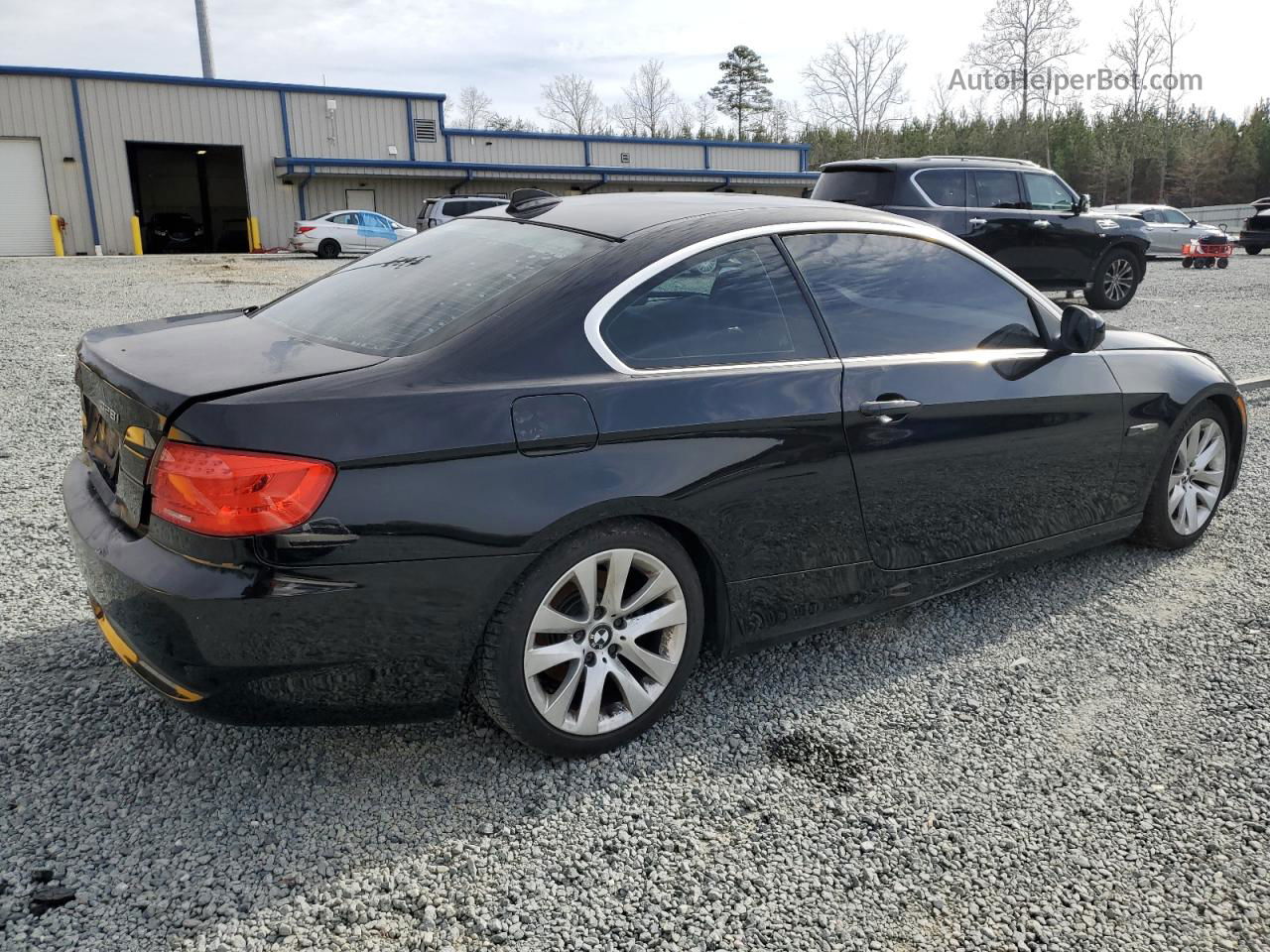 2012 Bmw 328 I Black vin: WBAKE3C52CE769901