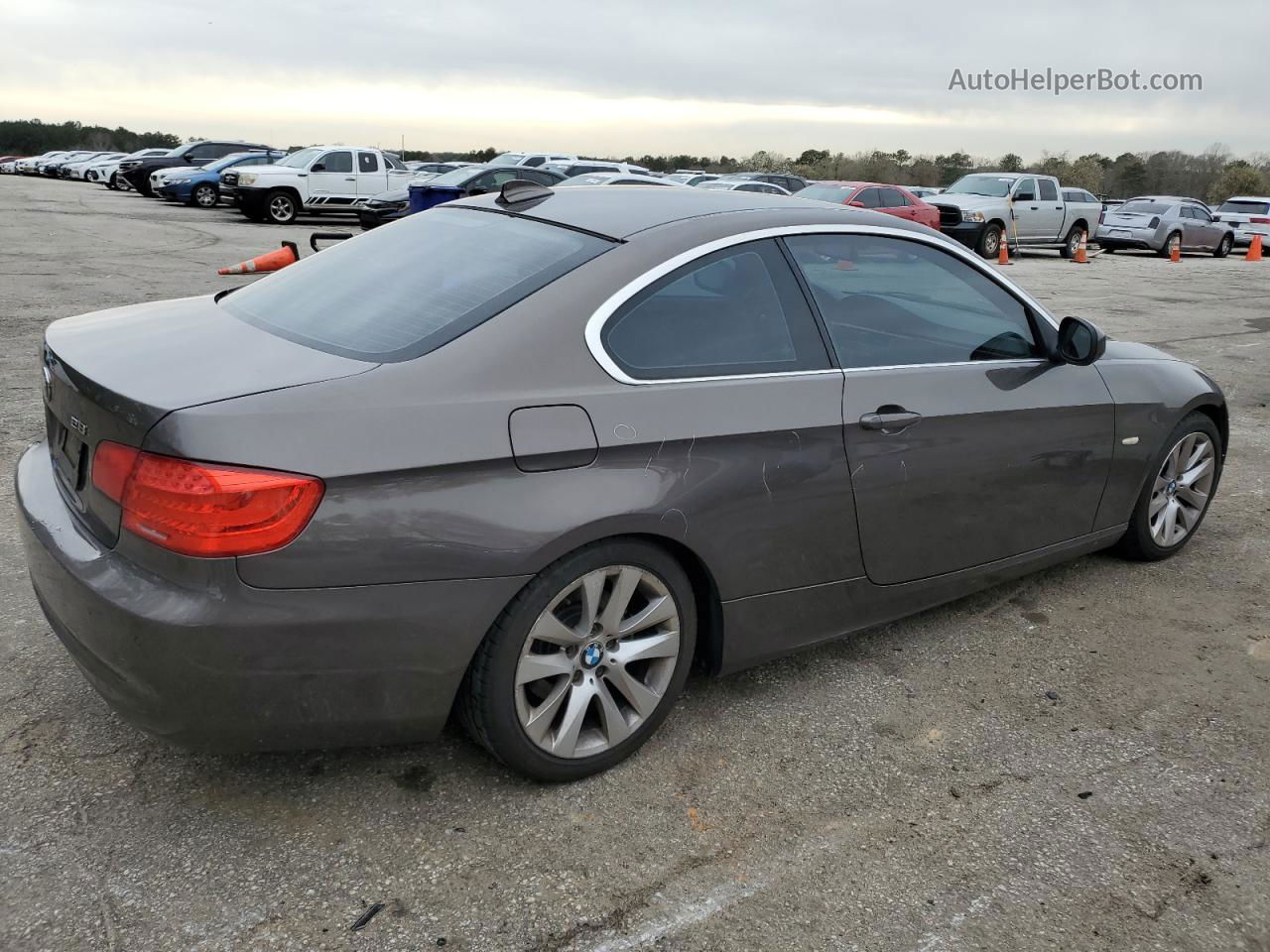 2011 Bmw 328 I Gray vin: WBAKE3C53BE768979