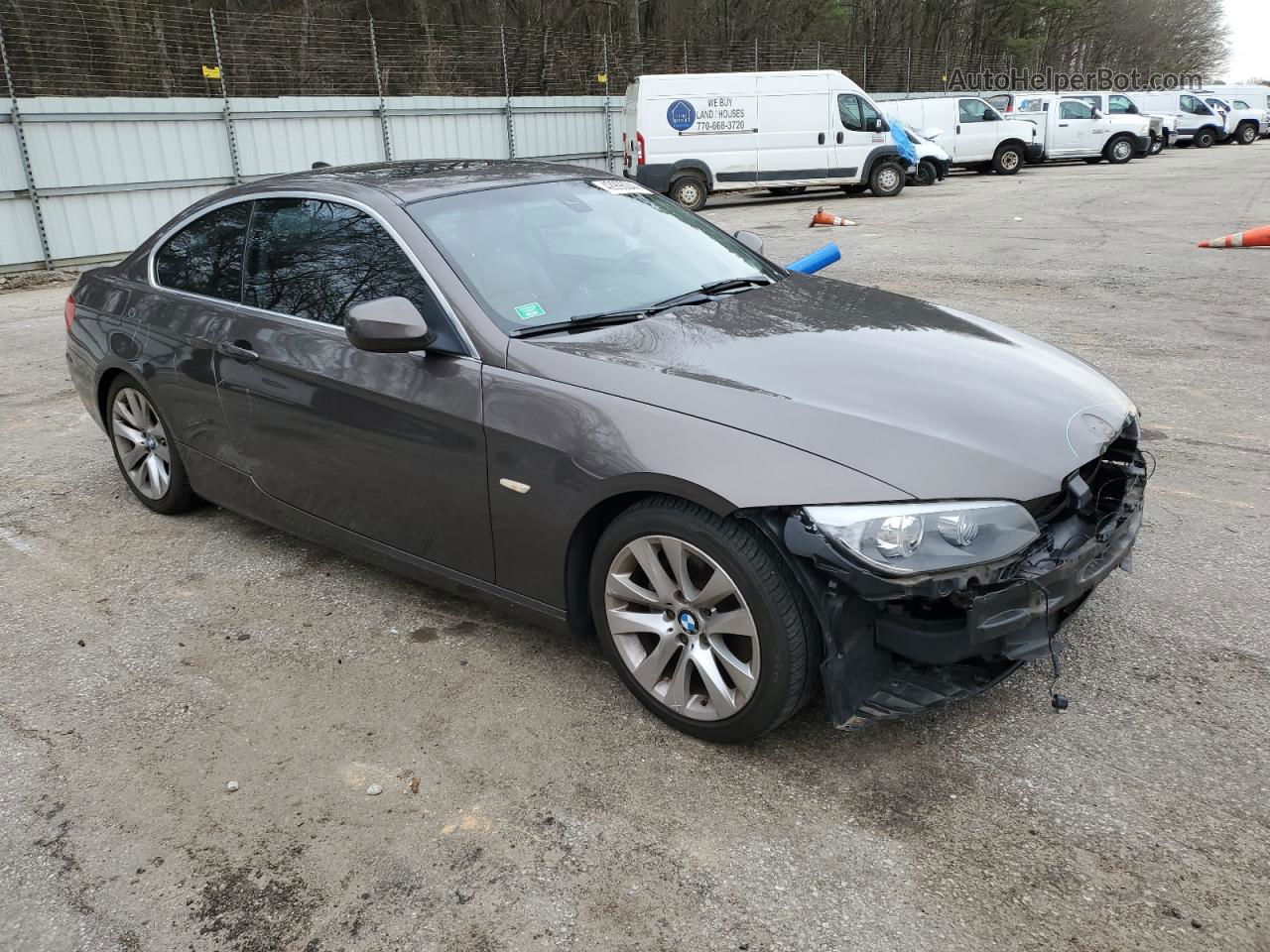 2011 Bmw 328 I Gray vin: WBAKE3C53BE768979