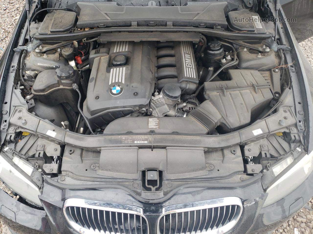 2012 Bmw 328 I Черный vin: WBAKE3C53CE769373