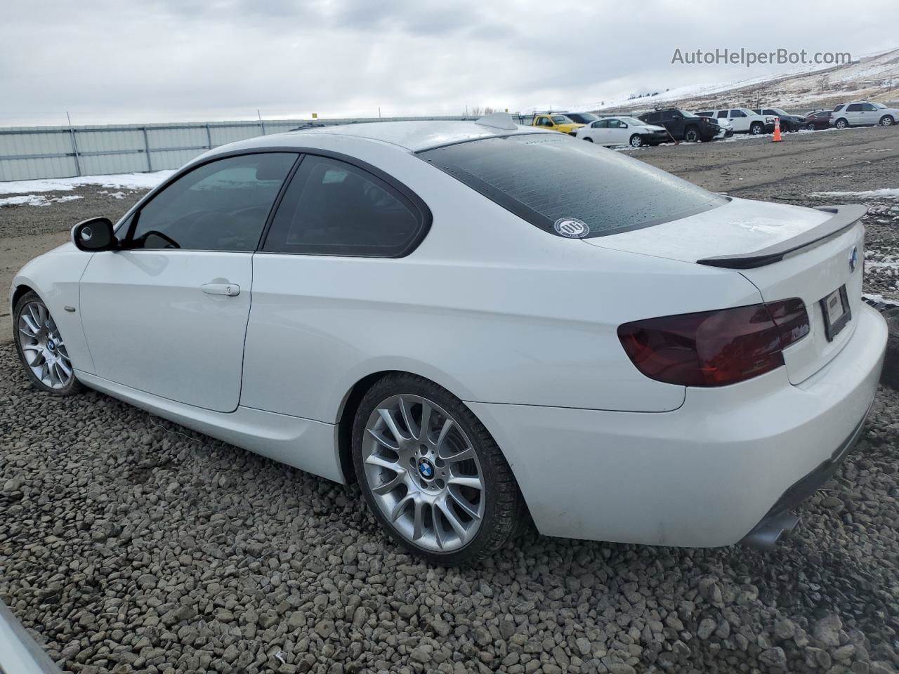 2012 Bmw 328 I Белый vin: WBAKE3C54CE770421