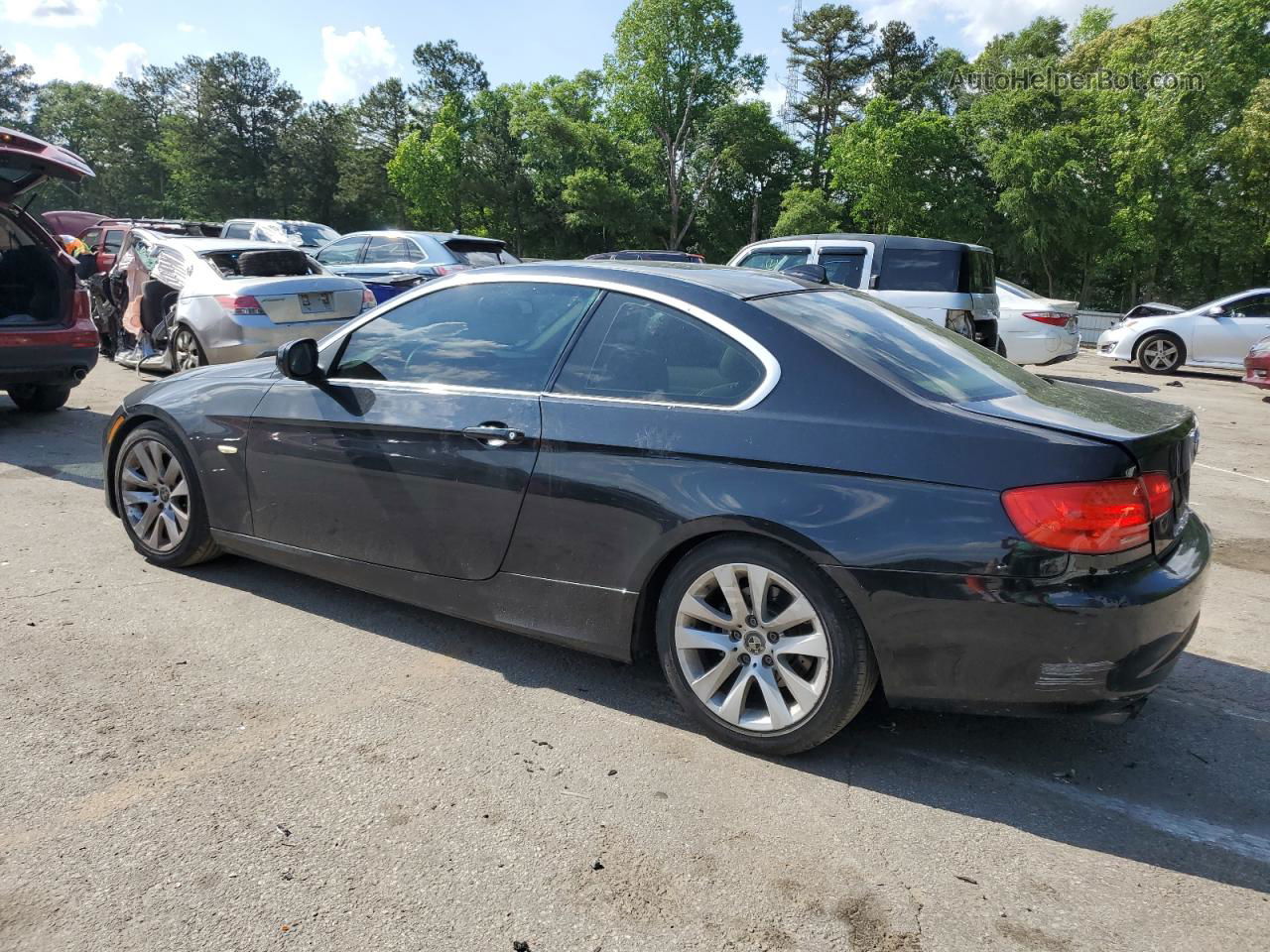 2013 Bmw 328 I Black vin: WBAKE3C54DE771523