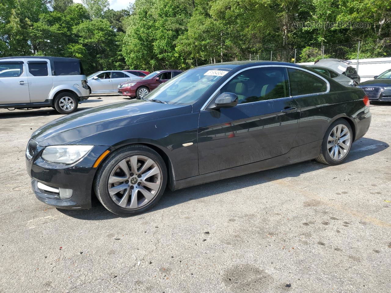 2013 Bmw 328 I Black vin: WBAKE3C54DE771523