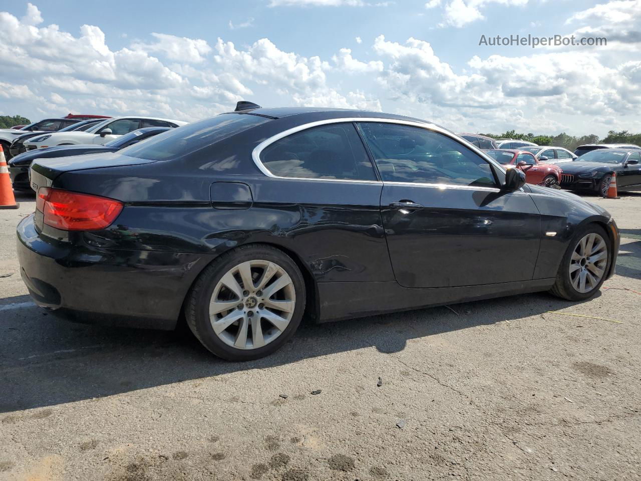 2013 Bmw 328 I Black vin: WBAKE3C54DE771523