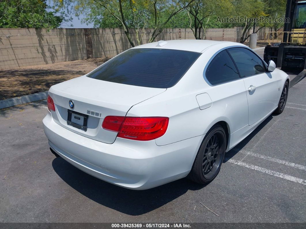 2012 Bmw 328i   White vin: WBAKE3C56CE769769