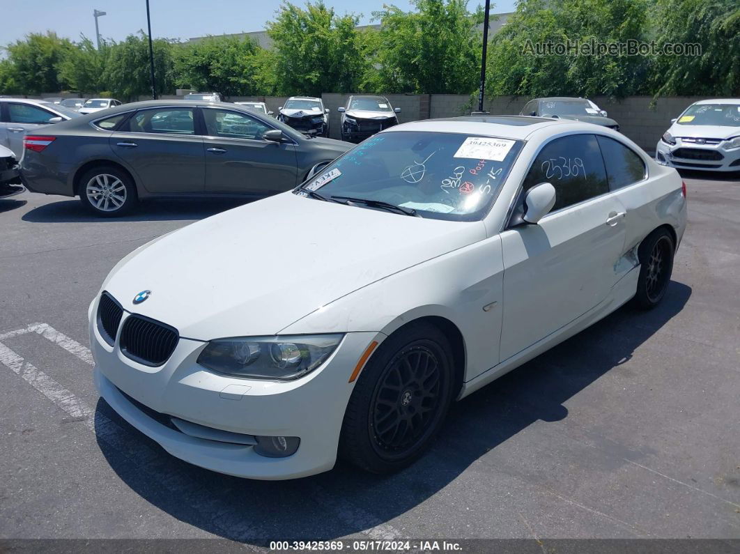 2012 Bmw 328i   White vin: WBAKE3C56CE769769