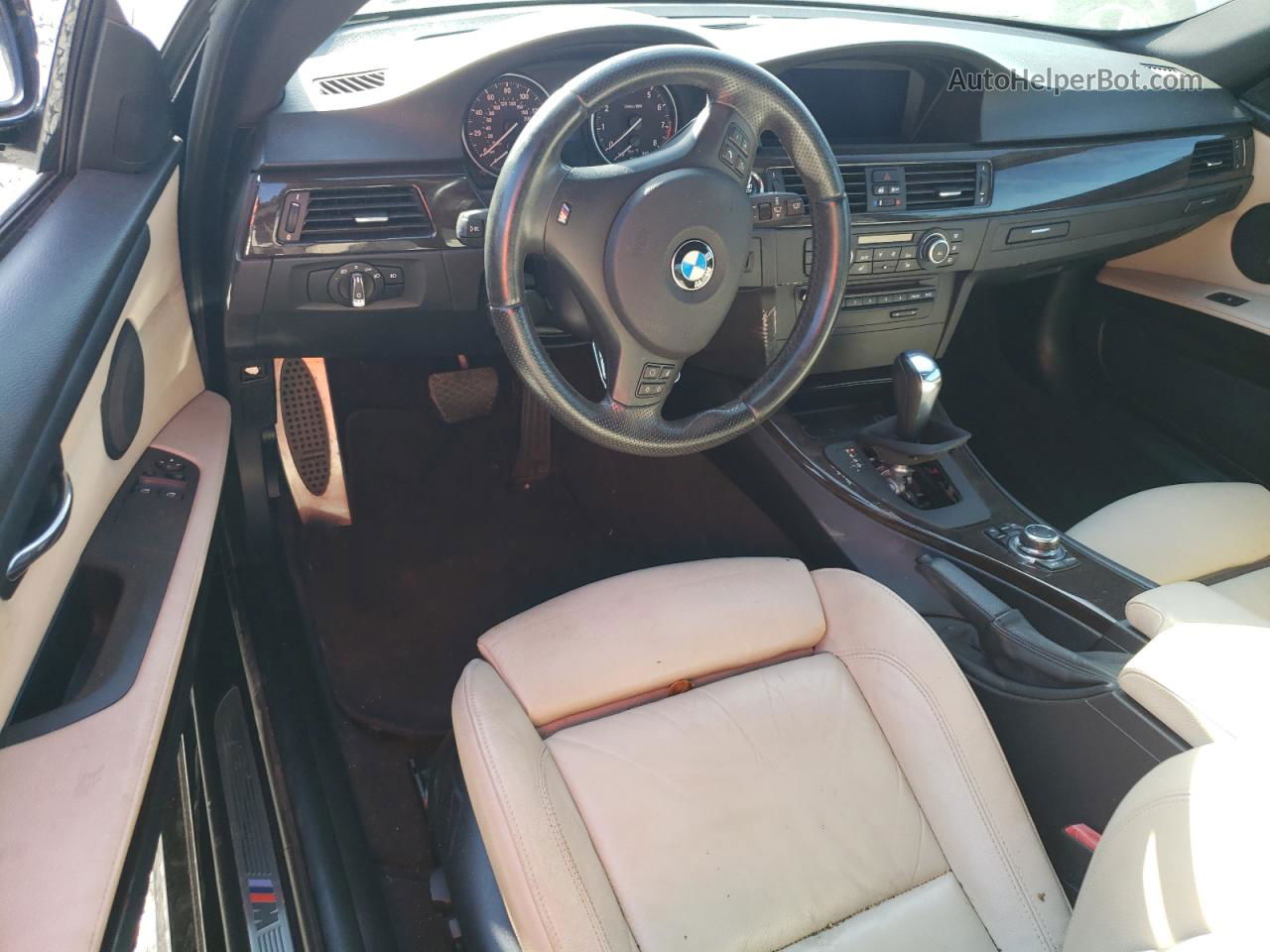 2012 Bmw 328 I Черный vin: WBAKE3C56CE770243