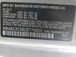 2012 Bmw 328 I Silver vin: WBAKE3C56CE770923