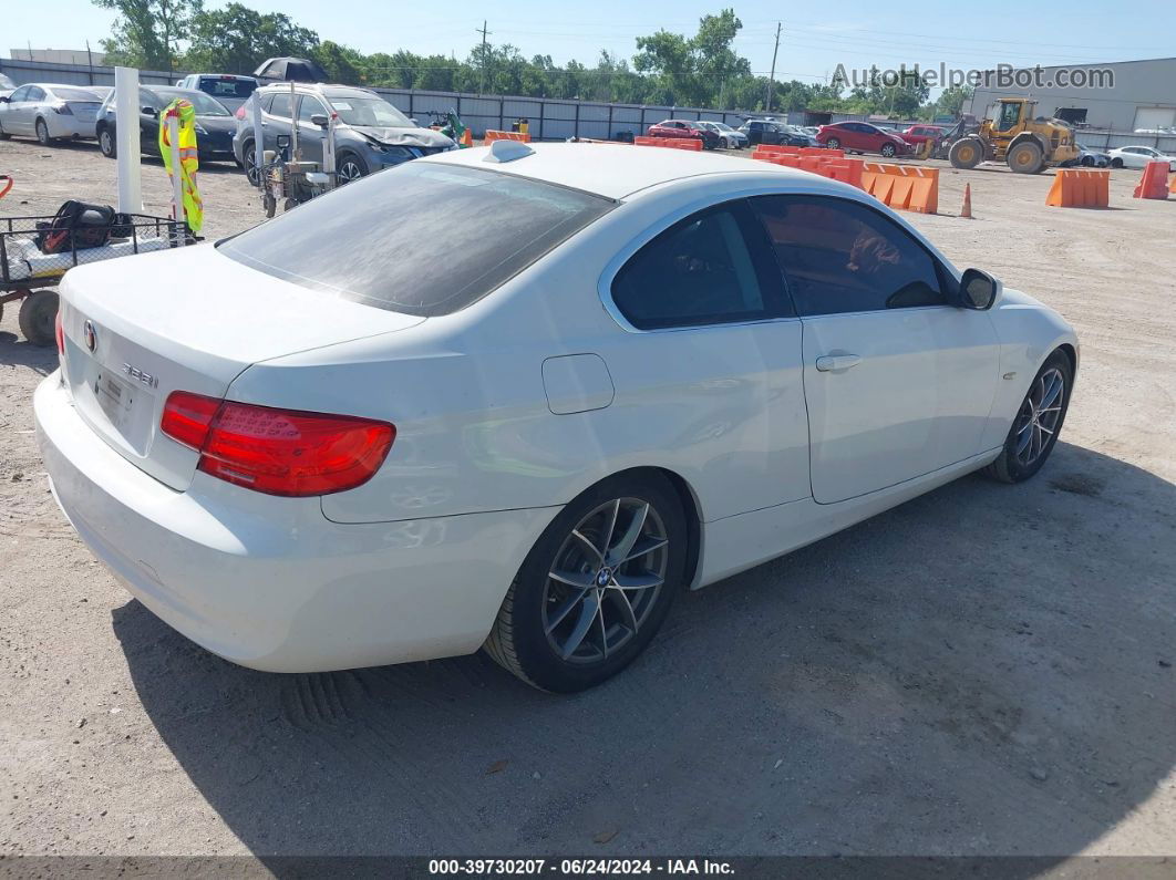 2011 Bmw 328i   White vin: WBAKE3C57BE558255