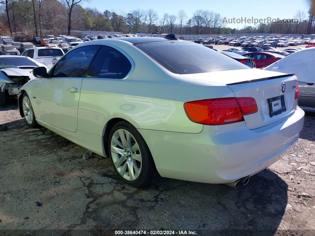 2012 Bmw 328i   White vin: WBAKE3C58CE770227