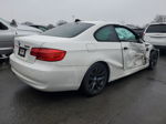 2011 Bmw 328 I Sulev White vin: WBAKE5C50BE754761