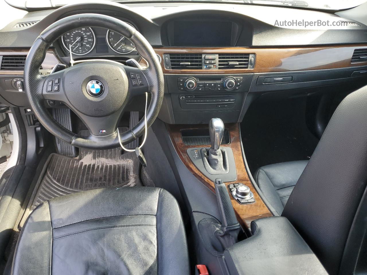 2012 Bmw 328 I Sulev Белый vin: WBAKE5C51CE755693