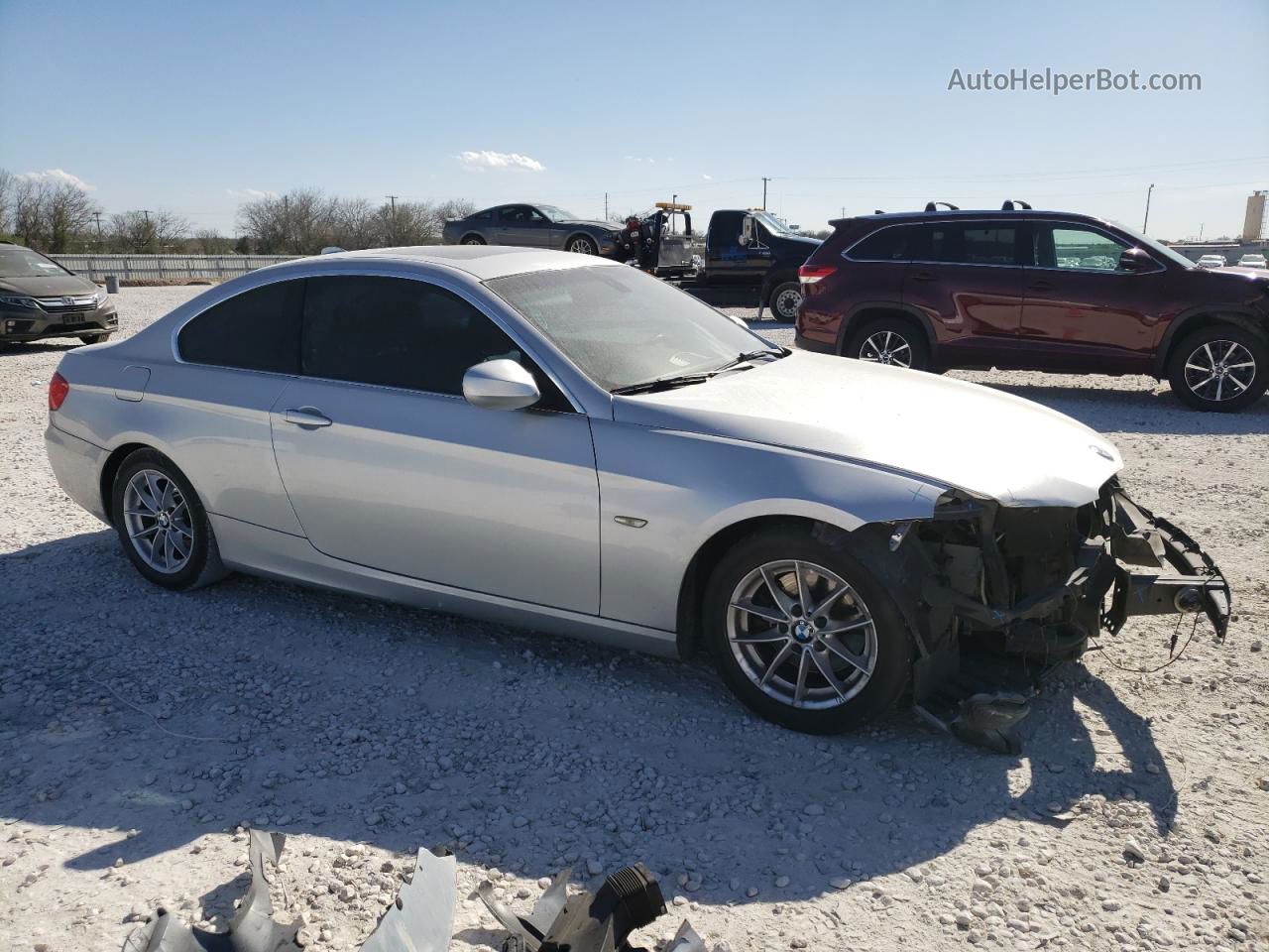 2012 Bmw 328 I Sulev Silver vin: WBAKE5C52CE755749