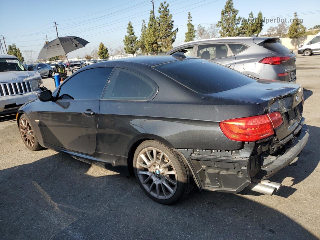 2012 Bmw 328 I Sulev Black vin: WBAKE5C54CE756482