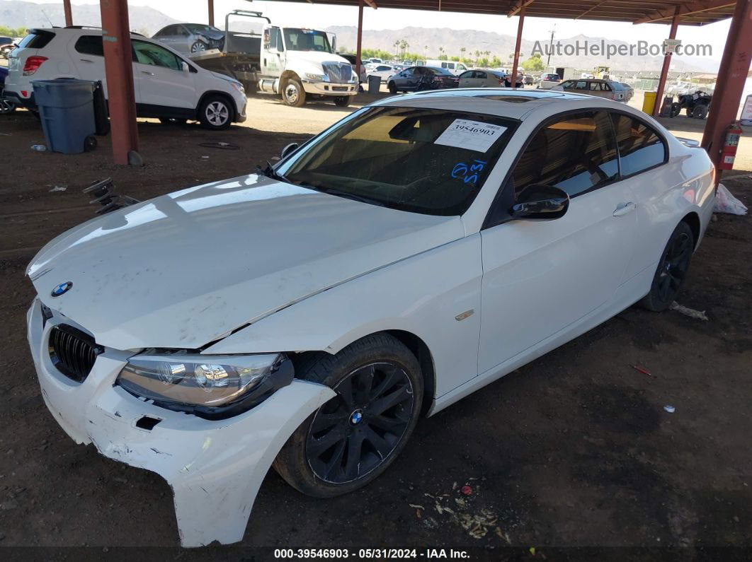 2013 Bmw 328i   White vin: WBAKE5C54DJ107404