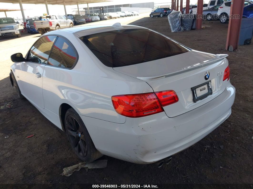 2013 Bmw 328i   White vin: WBAKE5C54DJ107404