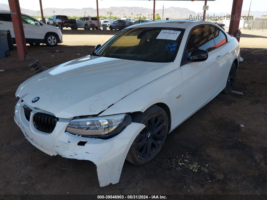 2013 Bmw 328i   White vin: WBAKE5C54DJ107404