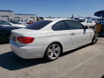 2011 Bmw 328 I Sulev Белый vin: WBAKE5C56BE573826