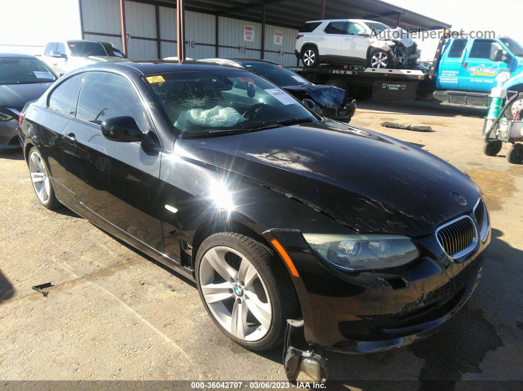 2011 Bmw 328i Black vin: WBAKE5C56BE574085