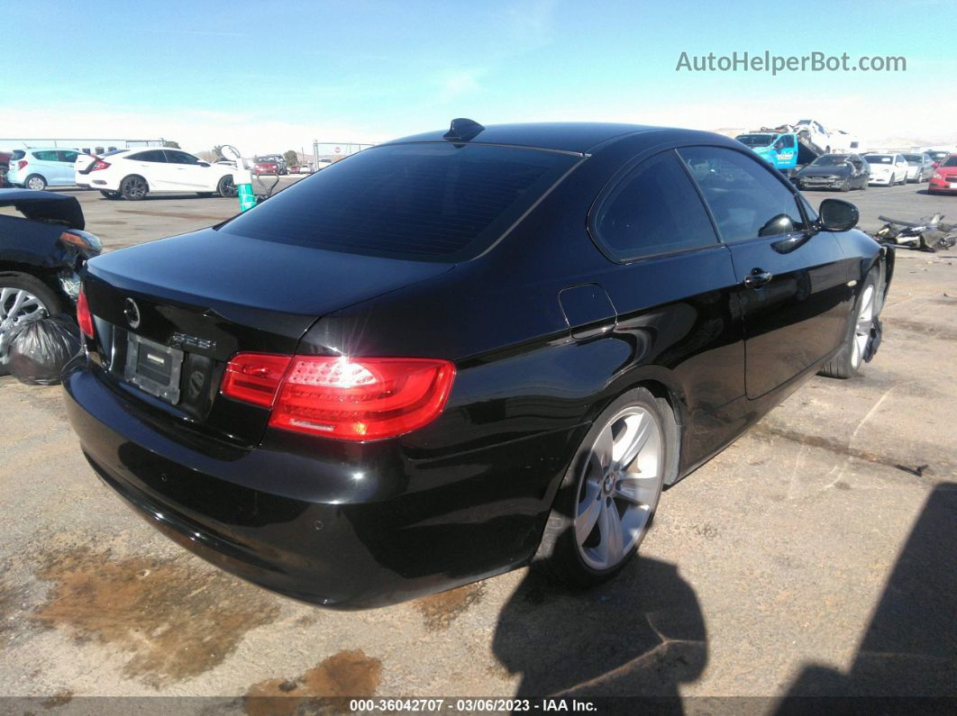 2011 Bmw 328i Black vin: WBAKE5C56BE574085