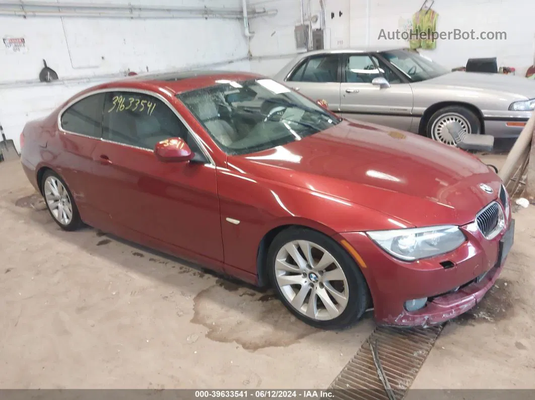 2011 Bmw 328i   Red vin: WBAKE5C57BE755180