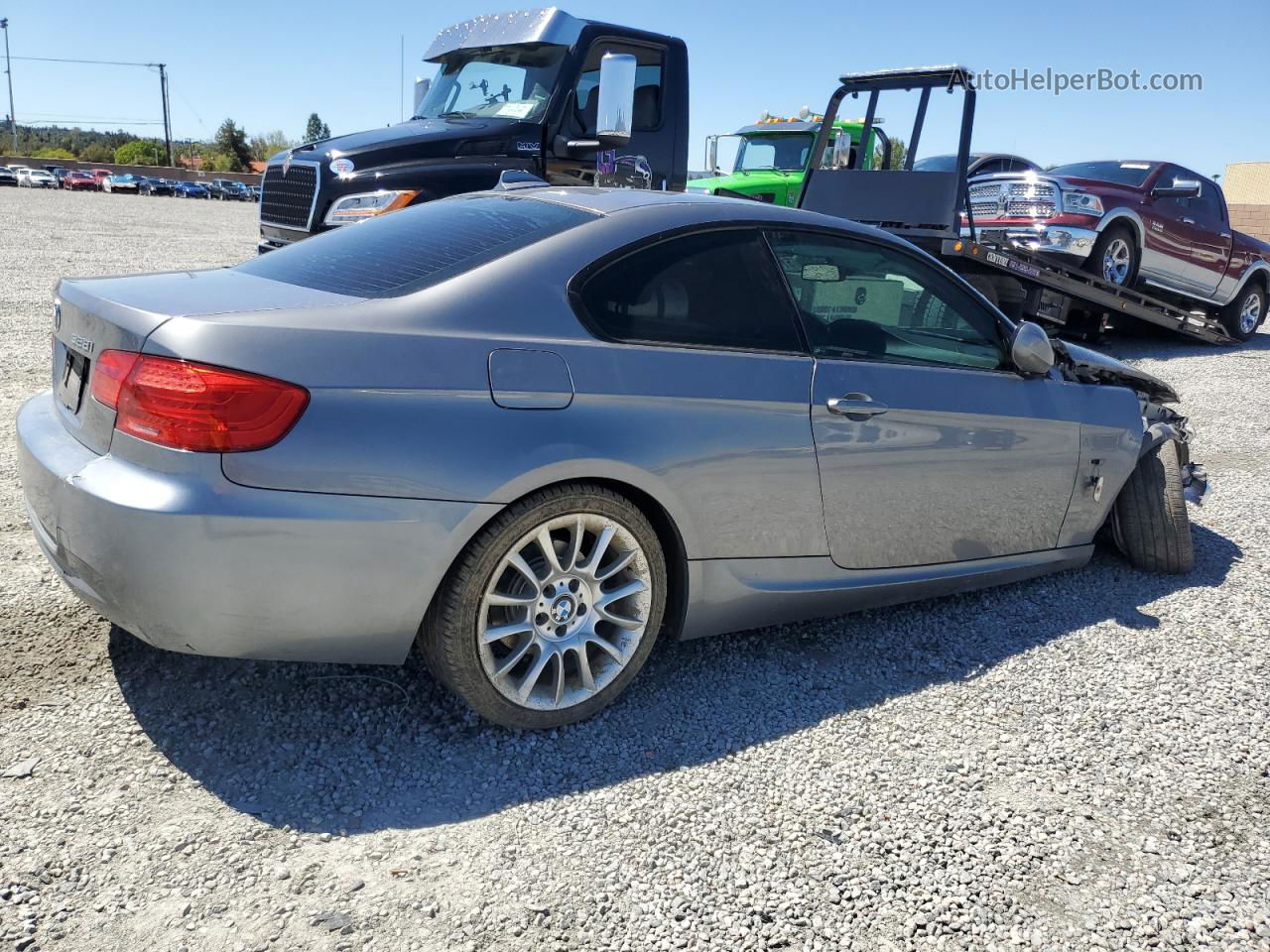 2012 Bmw 328 I Sulev Gray vin: WBAKE5C58CJ106092