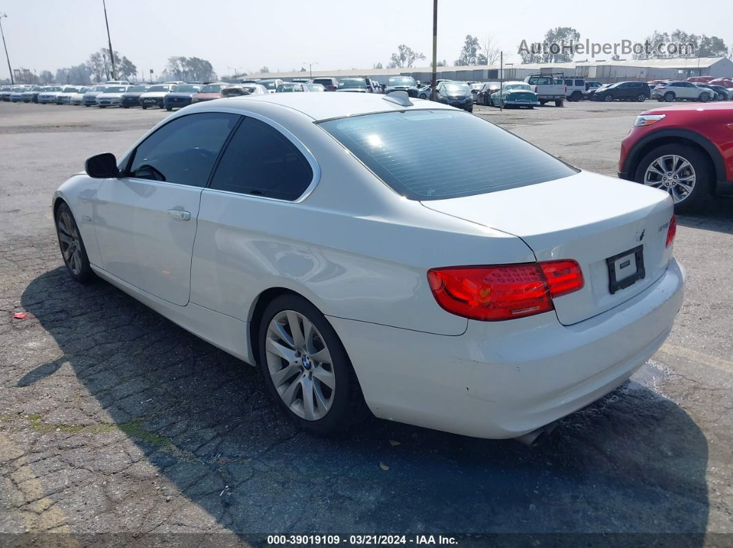 2012 Bmw 328i   White vin: WBAKE5C59CJ106232