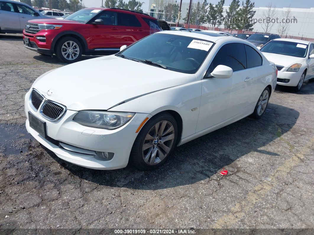 2012 Bmw 328i   White vin: WBAKE5C59CJ106232