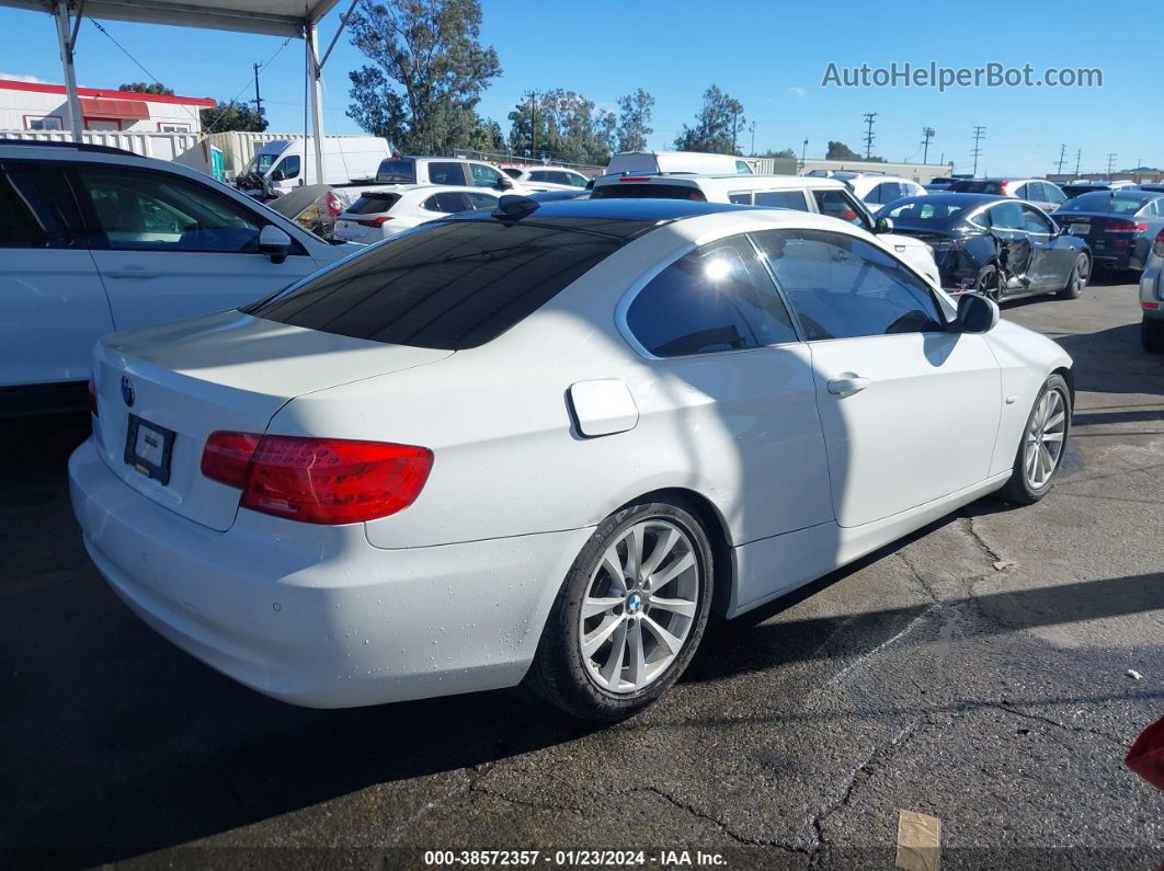 2012 Bmw 328i   White vin: WBAKE5C5XCJ106532