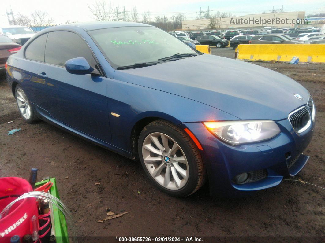 2012 Bmw 328i Xdrive Blue vin: WBAKF3C55CE974822