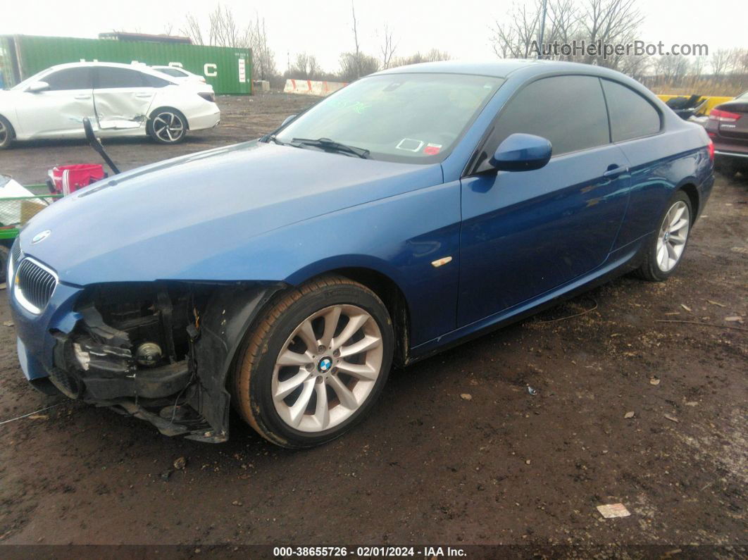 2012 Bmw 328i Xdrive Blue vin: WBAKF3C55CE974822