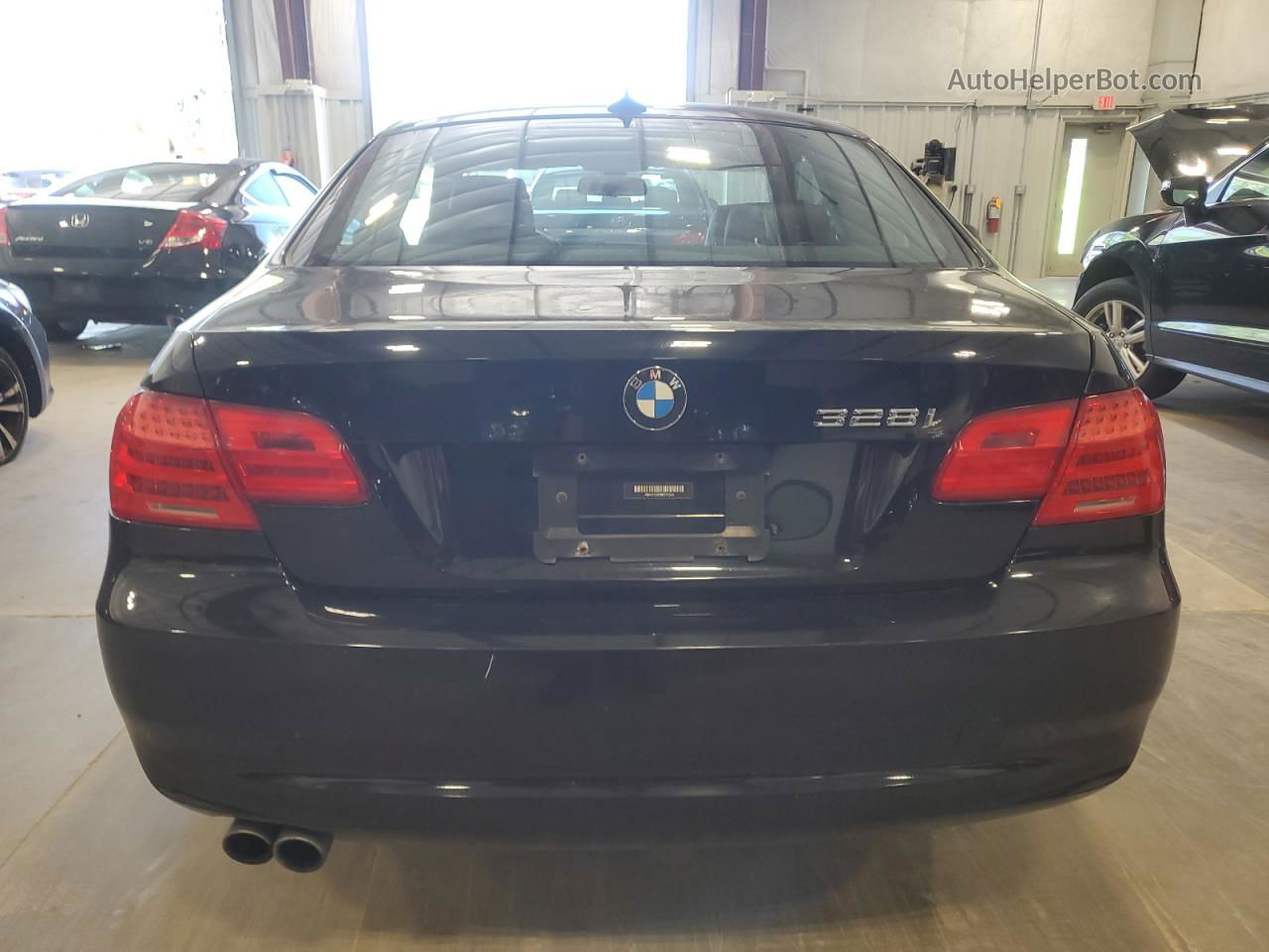 2011 Bmw 328 Xi Black vin: WBAKF3C57BE567924