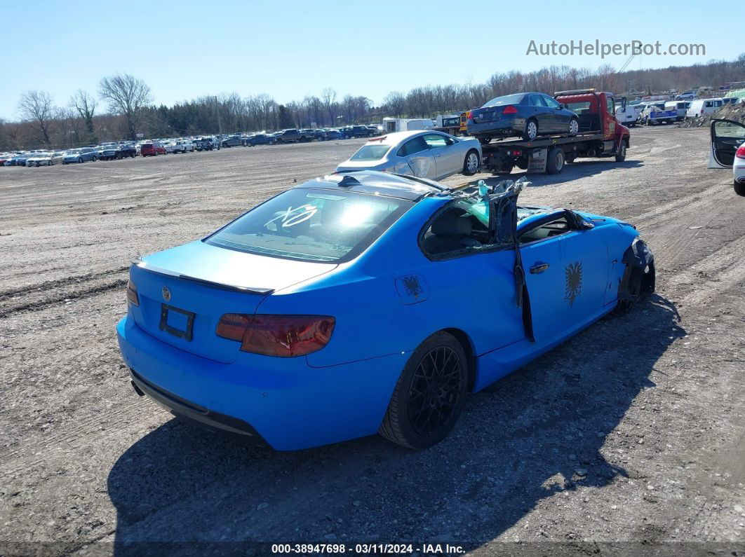 2012 Bmw 328i Xdrive Blue vin: WBAKF3C58CE974393