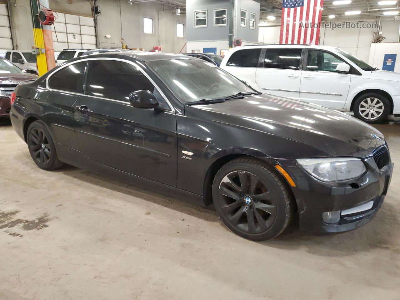 2013 Bmw 328 Xi Black vin: WBAKF3C59DJ385717