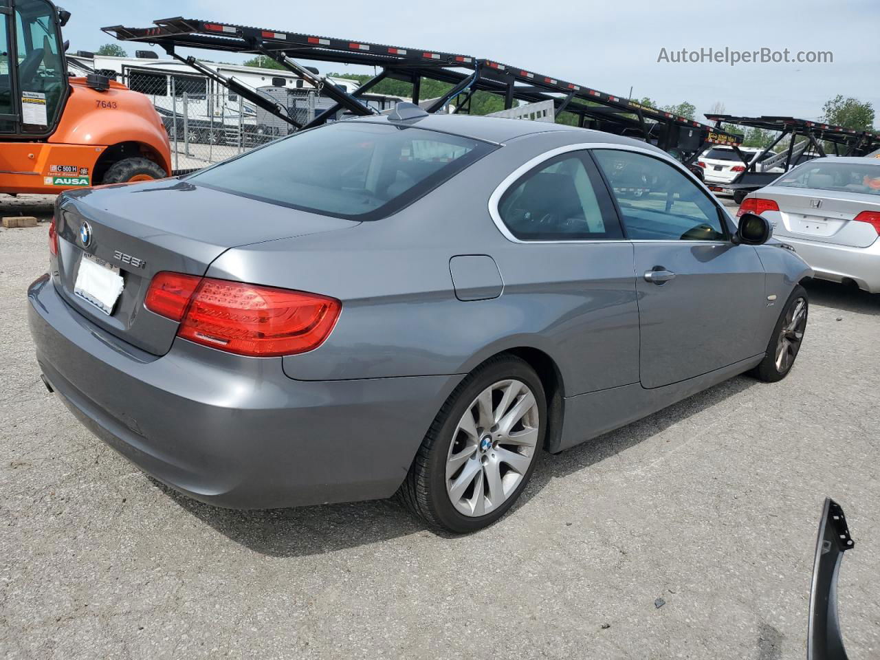 2011 Bmw 328 Xi Sulev Charcoal vin: WBAKF5C50BE395862