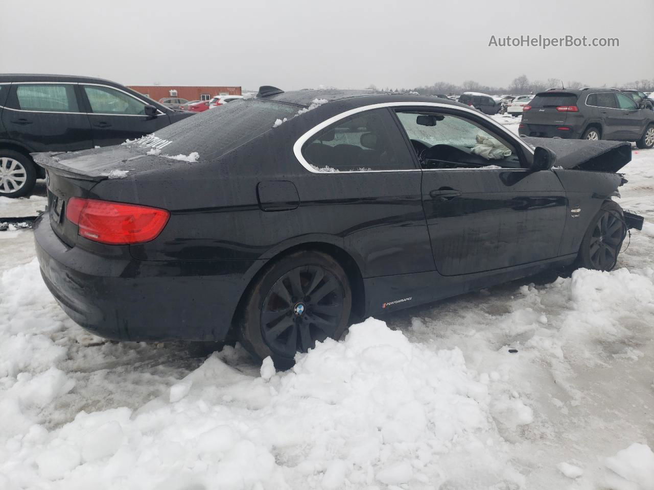 2012 Bmw 328 Xi Sulev Black vin: WBAKF5C50CE657087