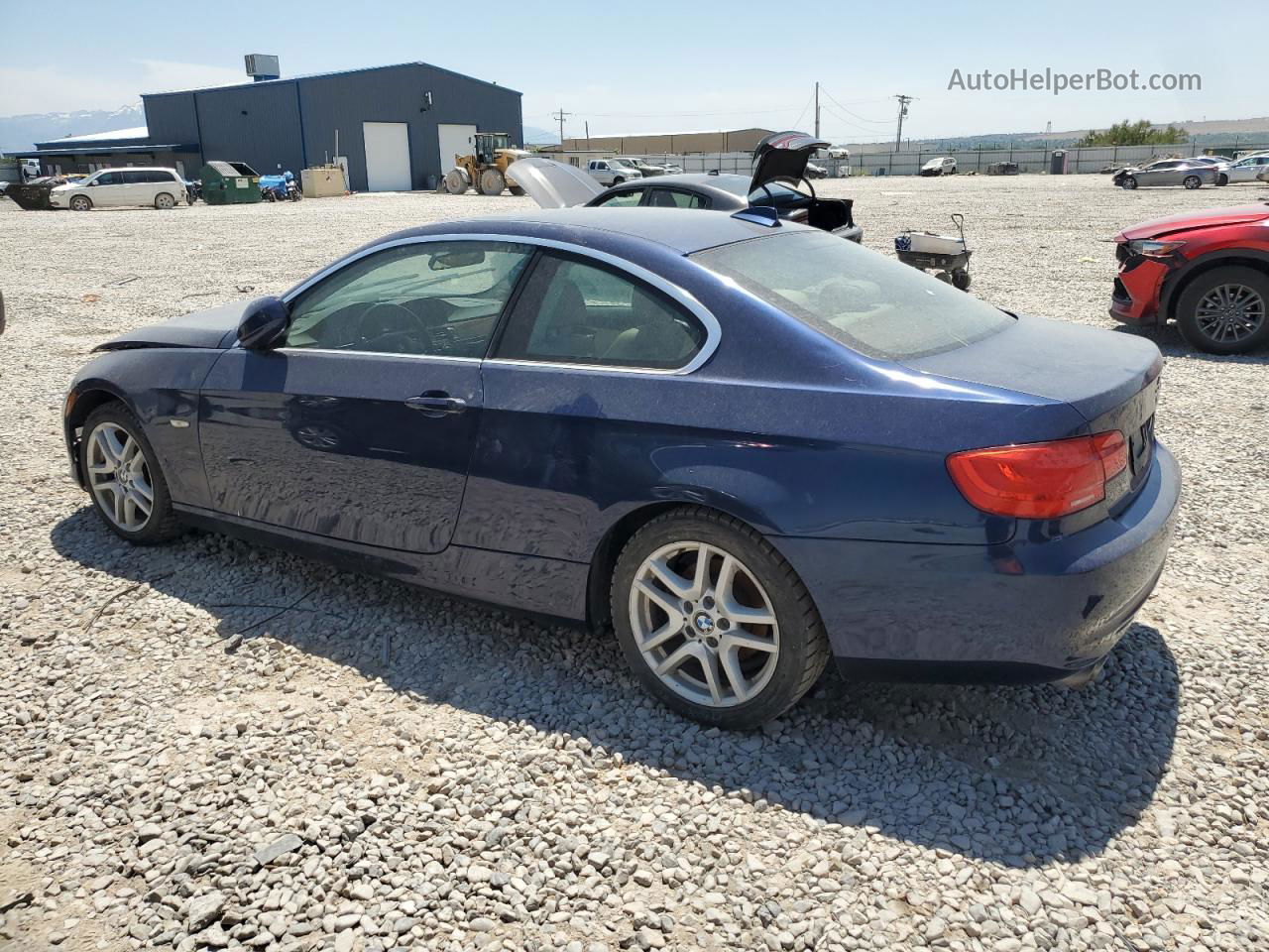 2012 Bmw 328 Xi Sulev Синий vin: WBAKF5C52CE657138