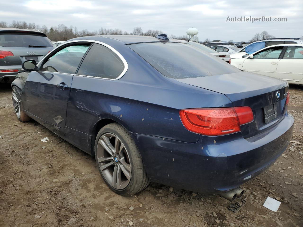 2011 Bmw 328 Xi Sulev Blue vin: WBAKF5C53BE655882